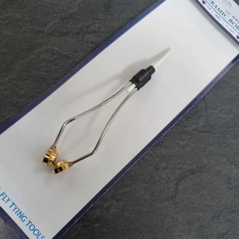 TMC Standard CERAMIC Bobbin Holder in Bent Arms-3